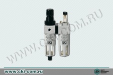 Фильтр с регулятором давления+лубрикатор FRL 200 3/8