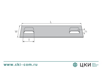 Бирка маркировочная стальная нержавеющая