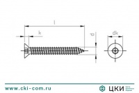Саморез антивандальный art. 9112