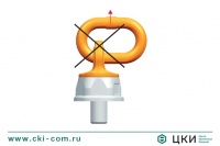 Рым-болт c поворотной петлей