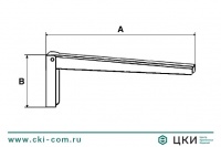 Кронштейн складной