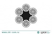 Трос 6х36 + FC ГОСТ 7668-80