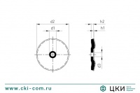 Шайба уплотнительная под линзообразную головку
