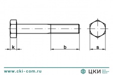 Болт ~ DIN 931