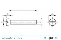 Винт DIN 84