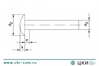Заклепка забивная DIN 674