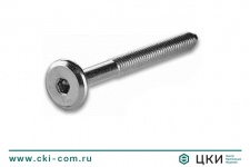 Винт мебельный с плоской головкой