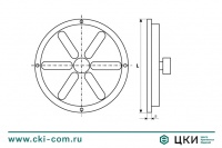 Решетка вентиляционная М 8057 F
