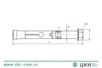 Анкер втулочный с болтом