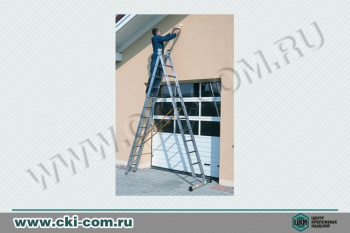 Лестница двухсекционная комбинированная Zarges