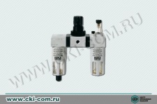 Фильтр с регулятором давления+лубрикатор G-FRL 180 1/4