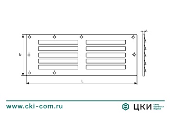 Решетка вентиляционная М 8057 C