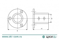 Стакан 90° М 8201