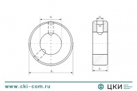 Кольцо установочное DIN 705