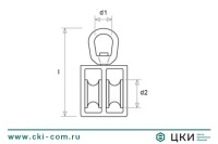 Блок с вертлюгом двойной