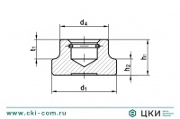 Упорная колодка DIN 6311