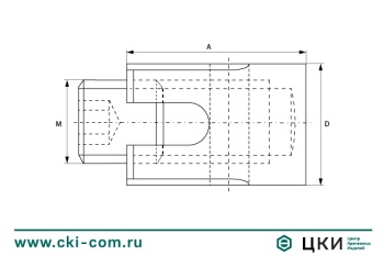 Зажим троса М 8424