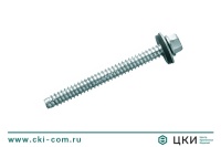 Саморез фасадный тупоконечный с EPDM-шайбой art. 88276