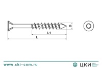 Саморез для пола и отделки INFIX клинок