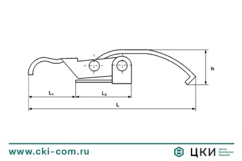 Замок-стяжка М 8053 С