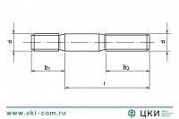 Шпилька DIN 835