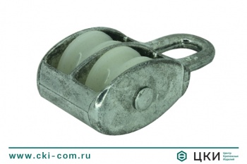 Блок с проушиной двойной