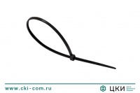 Стяжка кабельная черная UV-стойкая