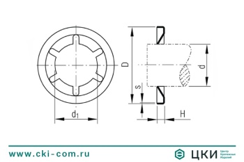 Шайба STAR-LOCK стопорная
