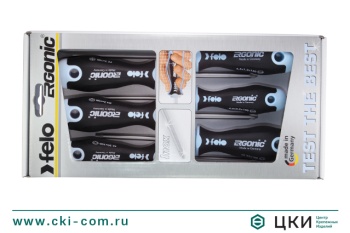 Набор отвёрток Felo Ergonic Inox