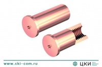 Втулка резьбовая омедненная