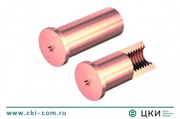 Втулка резьбовая омедненная