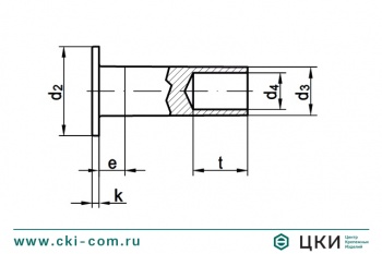 Заклепка забивная DIN 7338