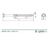 Саморез по дереву INFIX фреза