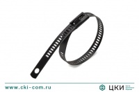 Стяжка крепежная лестничного типа стальная нержавеющая