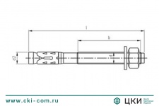 Анкер клиновой art.9004