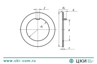 Шайба DIN 462 стопорная