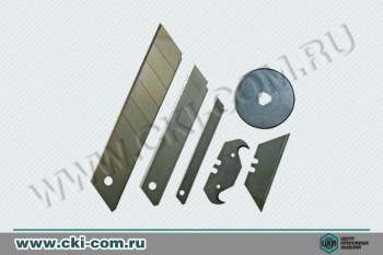 Лезвия к ножам выдвижным, строительным