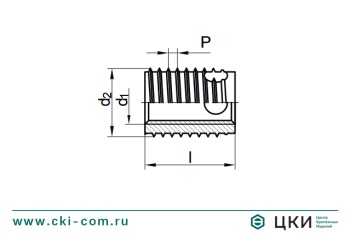 Вставка резьбовая короткая ENSAT art. 88307