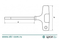 Отвертка Т-образная Felo