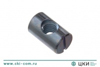Гайка мебельная потайная