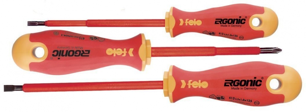 НАБОР ОТВЕРТОК FELO VDE серия ERGONIC