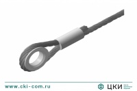 Запасовка с круглым коушем