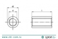 Втулка резьбовая круглая art.9070