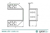 Опора бруса (открытая)