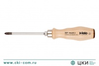 Отвёртка Felo с деревянной рукояткой