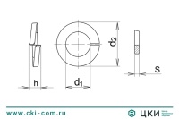 Шайба DIN 127 A пружинная (гровер)