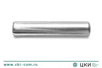 Штифт цилиндрический DIN 1473 с насечками