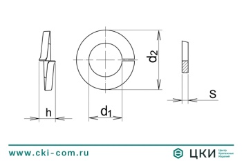 Шайба DIN 127 A пружинная (гровер)