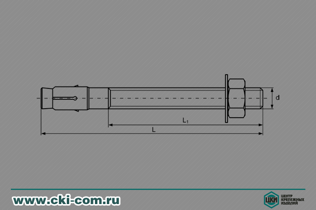Анкер клиновой укороченный Fischer FBN II K оцинкованный