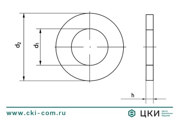 Шайба ~ DIN 125 A